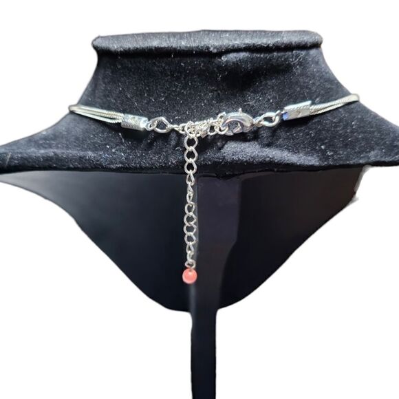 Vintage Pretty in Pink Multi-Layered Beaded Necklace - Picture 2 of 6